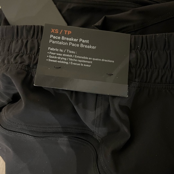 ⭐️Lululemon Pace Breaker Pant Black Size XS⭐️ - Picture 9 of 11